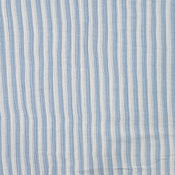 Musselin bedruckt Streifen *Ab 50 cm