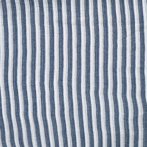 Musselin bedruckt Streifen *Ab 50 cm