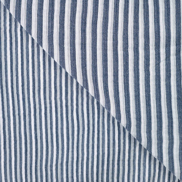 Musselin bedruckt Streifen *Ab 50 cm