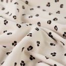 Rippjersey bedruckt Leo beige *Ab 50cm-1