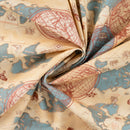 Halbanama Weltkarte vintage * Ab 50 cm-4