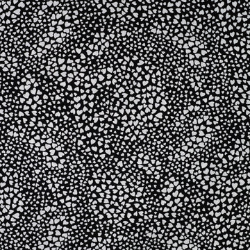 Viskose bedruckt kleine Herzen schwarz *Ab 50 cm - 0