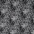 Viskose bedruckt abstrakt schwarz-weiß *Ab 50 cm-3
