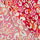 Viskose bedruckt Leo orange pink *Ab 50 cm-5