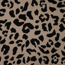 Viskose bedruckt Leo beige-schwarz *Ab 50 cm-4