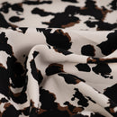 Viskose bedruckt Kuh schwarz-weiß *Ab 50 cm-4
