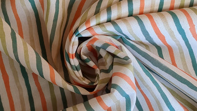 Baumwolle digital bedruckt bunte Streifen *Ab 50cm - 0