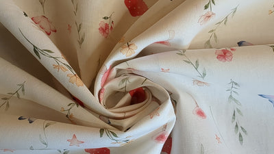 Baumwolle digital bedruckt Sommerwald *Ab 50cm - 0