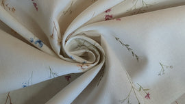 Baumwolle digital bedruckt Wildblumen *Ab 50cm - 0