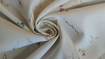 Baumwolle digital bedruckt Wildblumen *Ab 50cm - 0
