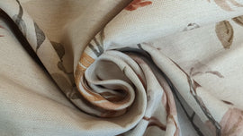 Dekostoff Halbpanama Herbststräucher *Ab 50cm - 0