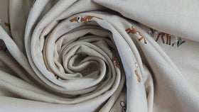 Baumwolljersey Rehkitz beige *Ab 50cm - 0