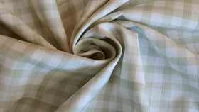 Baumwolle digital bedruckt Karo grün *Ab 50cm - 0