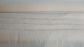 Torchon lin beige-blanc *À partir de 50 cm - 0