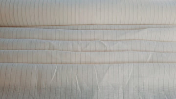 Torchon lin beige-blanc *À partir de 50 cm - 0