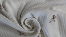 Rippjersey bedruckt Afrika Tiere *Ab 50cm - 0