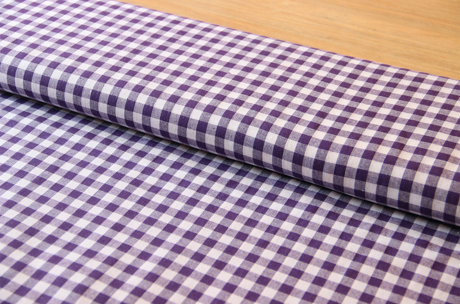 Buy 045-purple Cotton check 5mm * From 50 cm