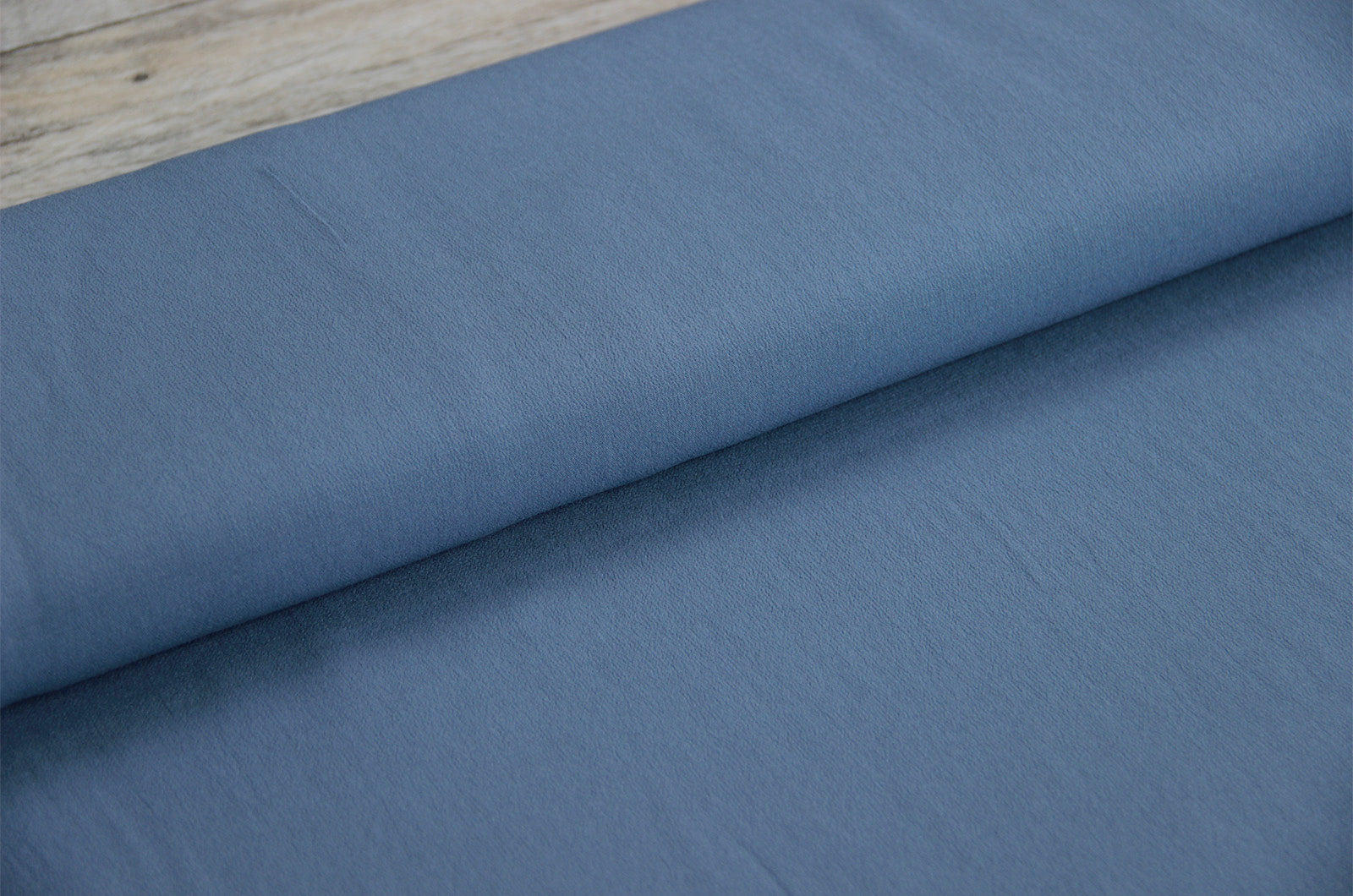 Kaufen 006-stahlblau Viskose Krepp * Ab 50 cm