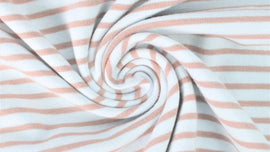 Acheter 011-rose Jersey de coton rayé * A partir de 50 cm