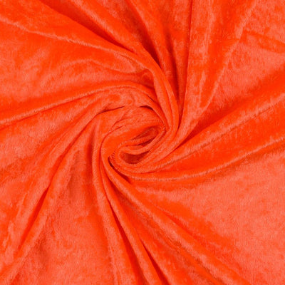 Buy 039-orange Crushed velvet - 29 colors *From 50cm