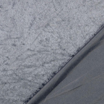 Acheter 085-dunkelgrau Velours frappé - 29 coloris *A partir de 50cm