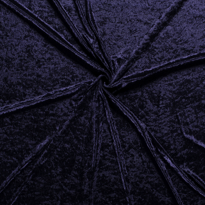 Buy 098-navy Crushed velvet - 29 colors *From 50cm