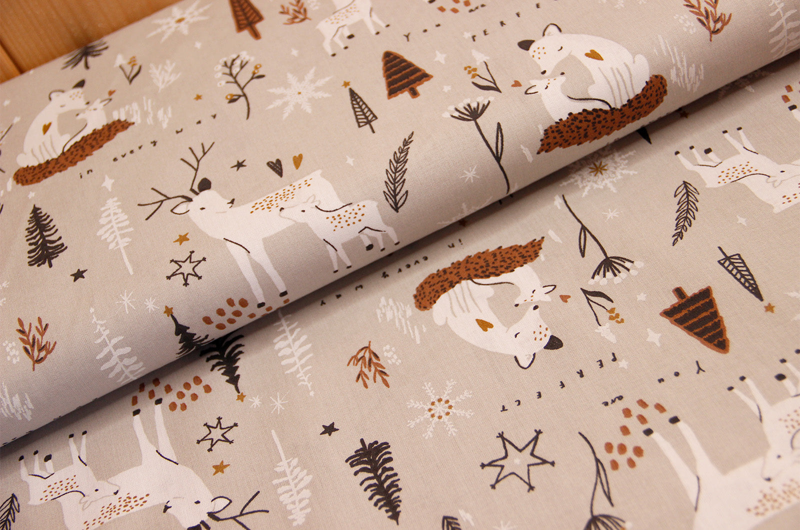 Cotton print Christmas * From 25 cm