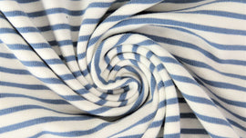 Acheter 401-bleu-jean Jersey de coton rayé * A partir de 50 cm