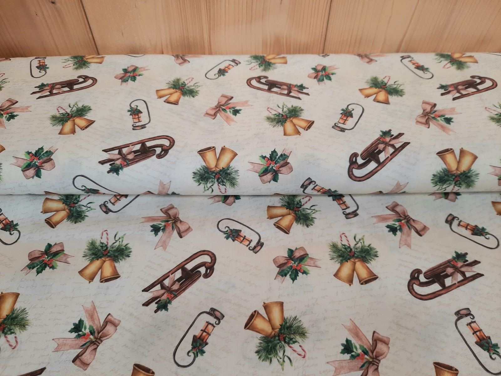Buy 009-winter-motifs Cotton print Christmas organic * From 25 cm
