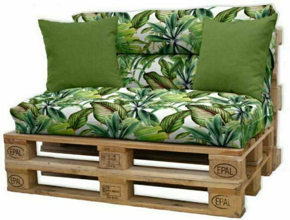 Tissu déco impression numérique feuilles de jungle * A partir de 50 cm