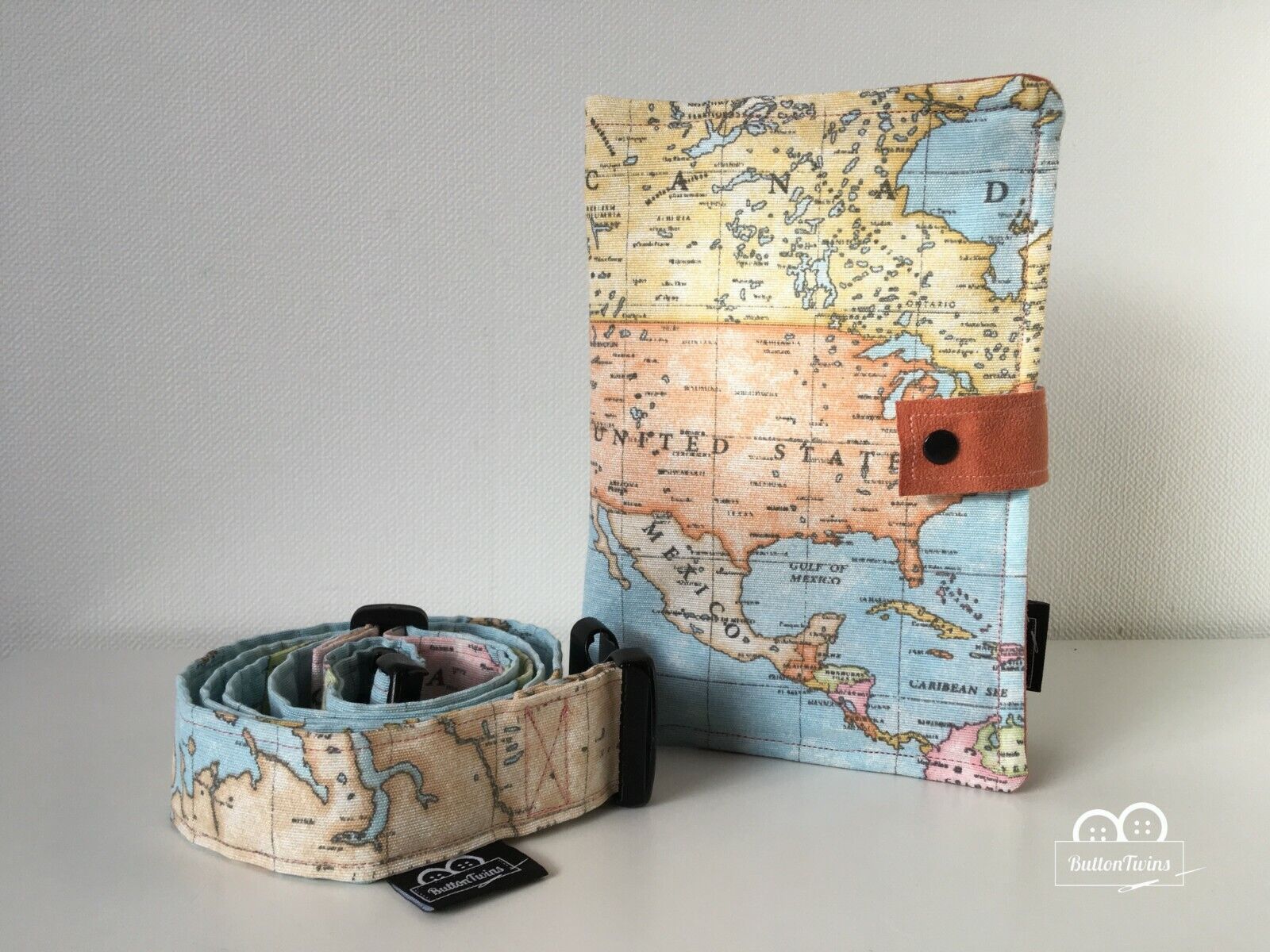 Decorative fabric world map * From 50 cm-8