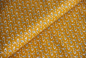 Coton imprimé fleurs *À partir de 50 cm  - 0