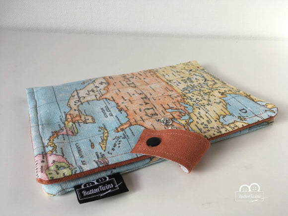 Carte du monde en tissu déco * A partir de 50 cm