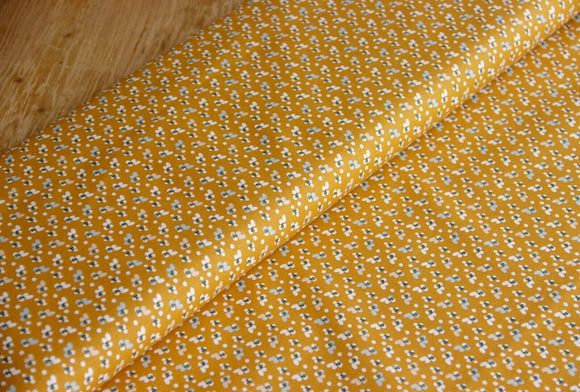 Coton imprimé fleurs *À partir de 50 cm 