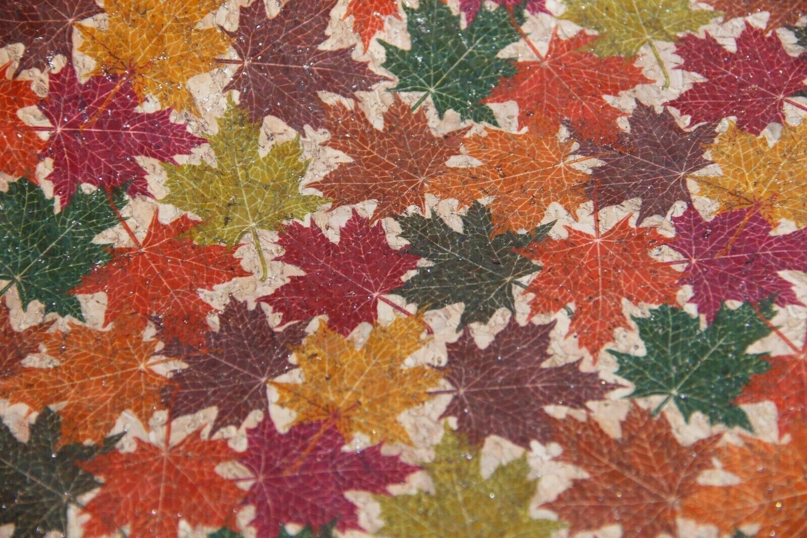 Cork fabric leaves *From 50cm-4