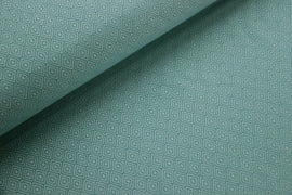 Ethno jacquard turquoise *Dès 25 cm