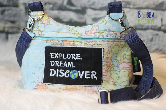 Carte du monde en tissu déco * A partir de 50 cm