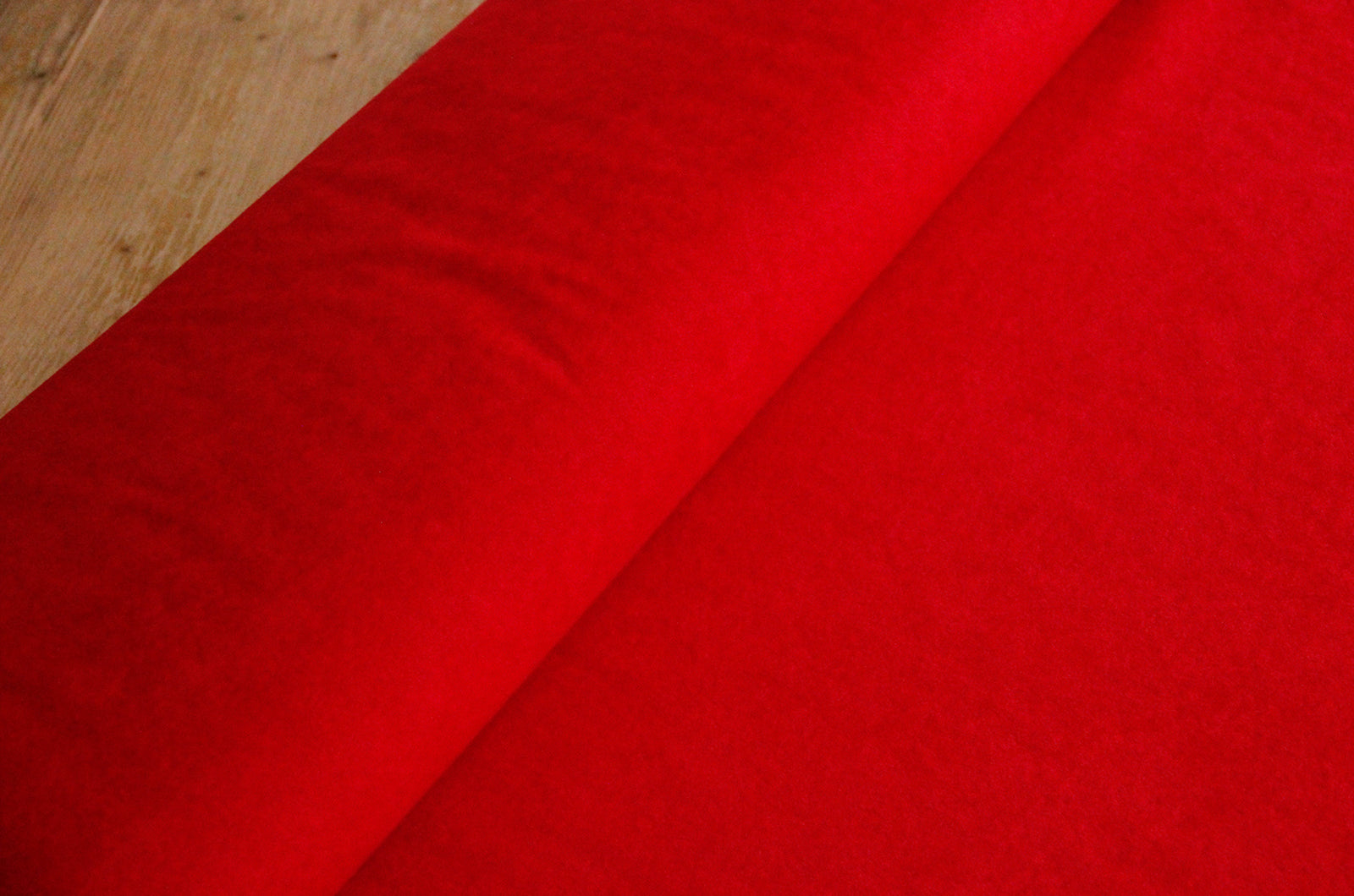 Acheter 050-rouge Simili suédine *À partir de 50cm