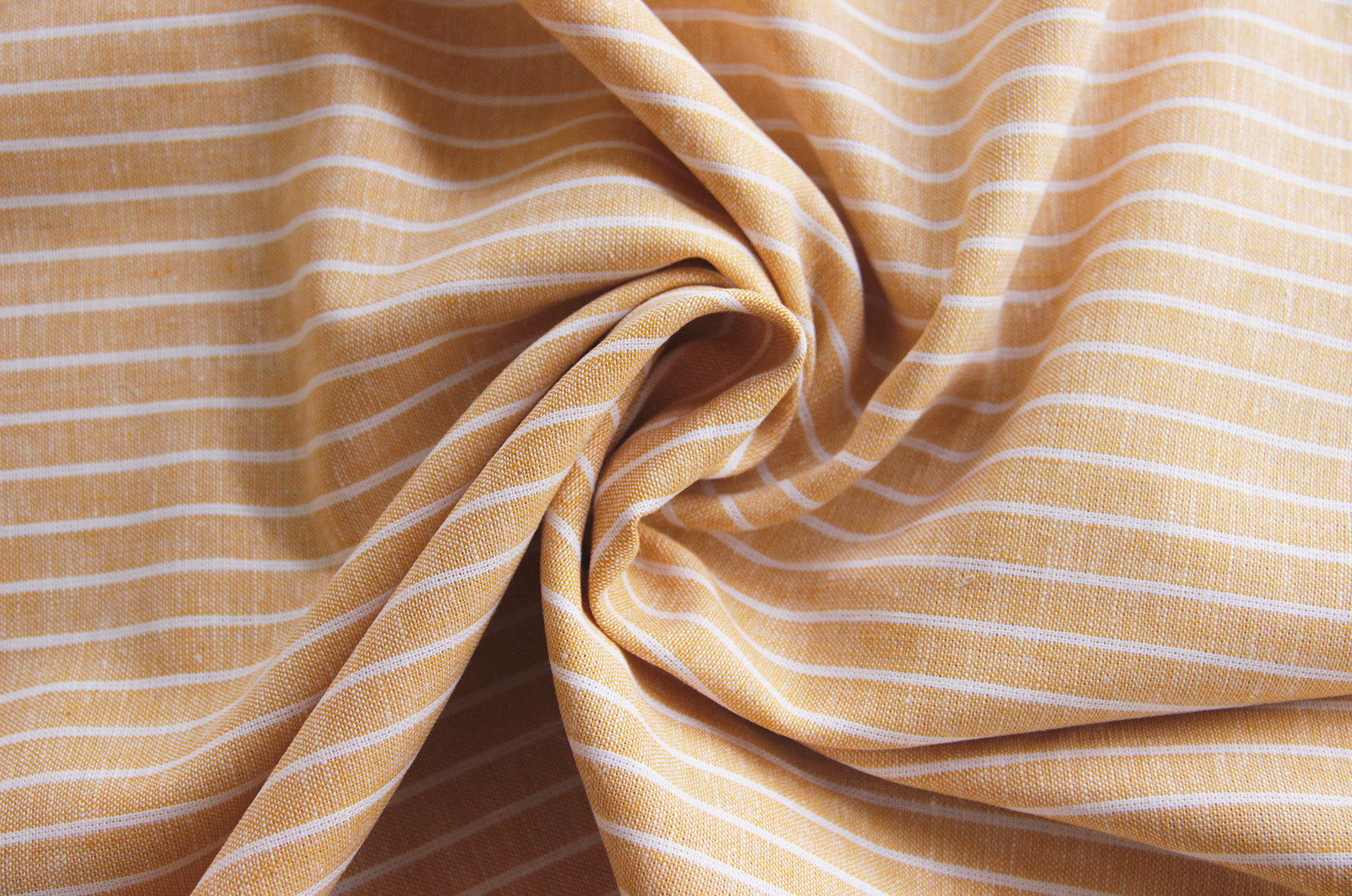 Half linen patterned stripes * From 50 cm