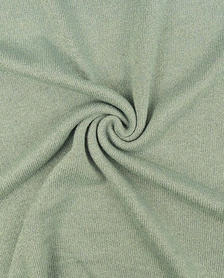 Buy 022-jade Knitted fabric lurex glitter *From 50 cm