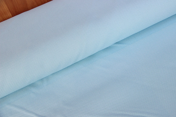 Coton piqué uni * A partir de 50 cm