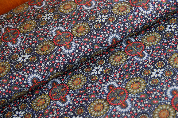 Coton imprimés ethniques * A partir de 50 cm