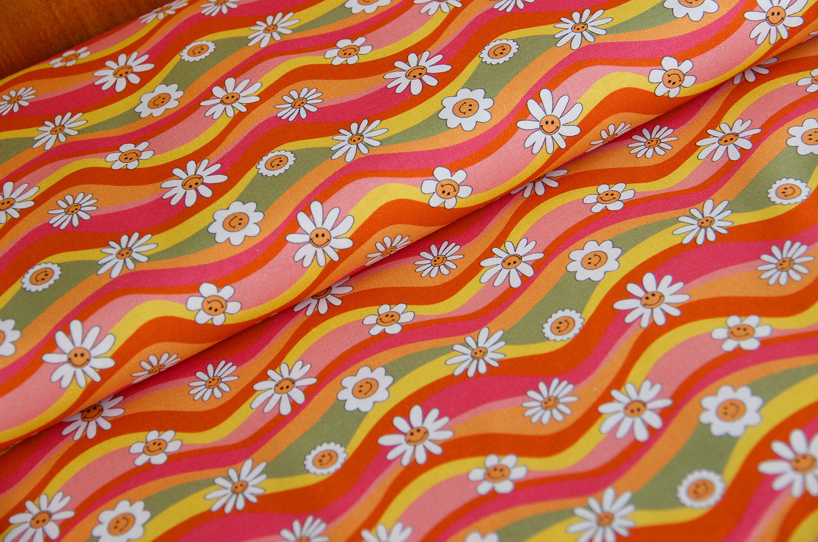 Acheter 001-vagues-colorees Coton imprimés hippies * A partir de 50 cm