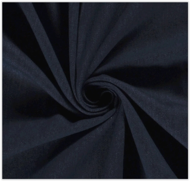 Buy 008-navy Denim fabric 14 ounces *From 50 cm