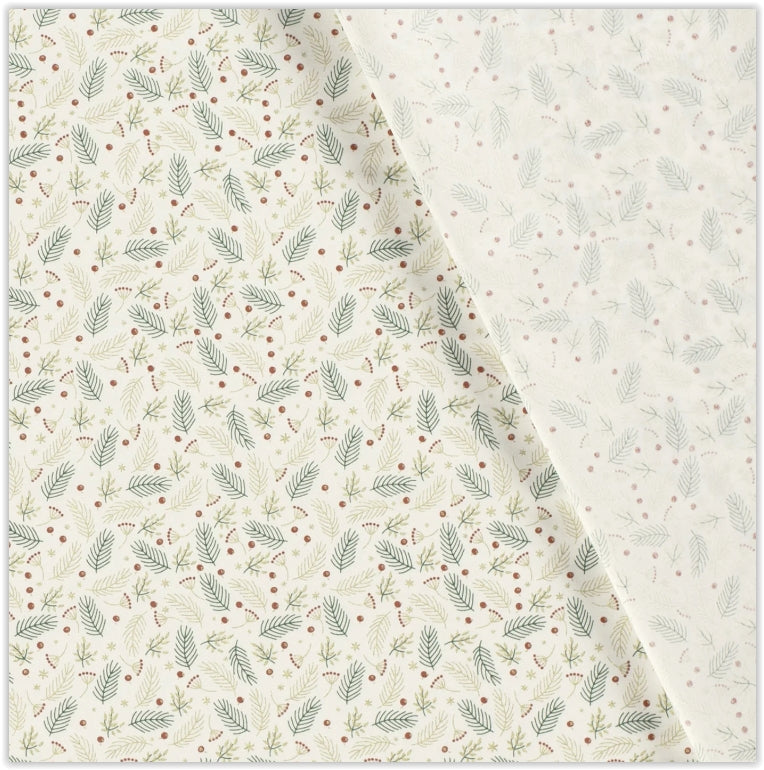 Buy 005-fir-branches-cream Christmas prints * From 25 cm