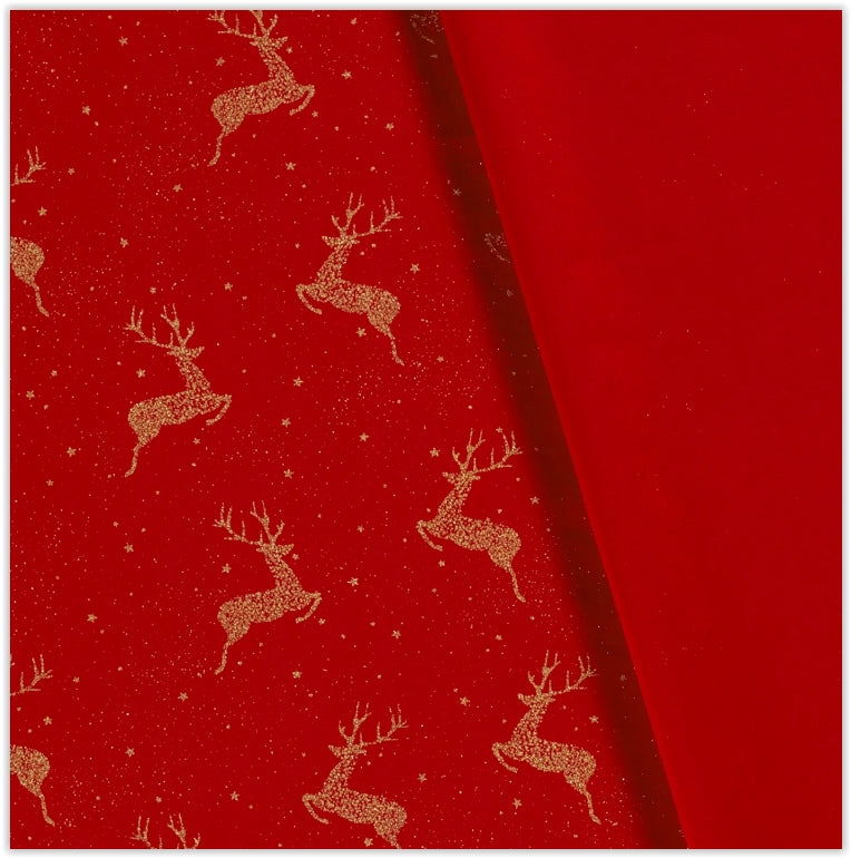 Buy 013-deer-red Christmas prints * From 25 cm