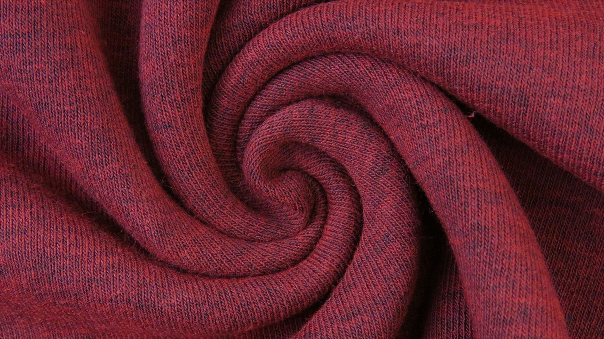 Kaufen 015-schwarz-rot Wintersweat schwarz meliert *Ab 50 cm