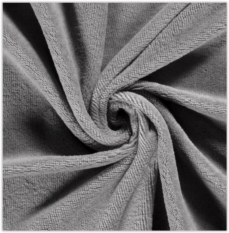 Acheter 063-gris-clair Tissu éponge bambou * A partir de 50 cm
