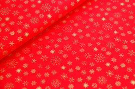 Buy 014-snowflakes-red Christmas prints * From 50 cm