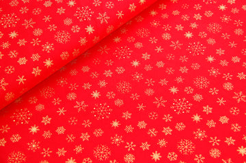 Buy 014-snowflakes-red Christmas prints * From 50 cm